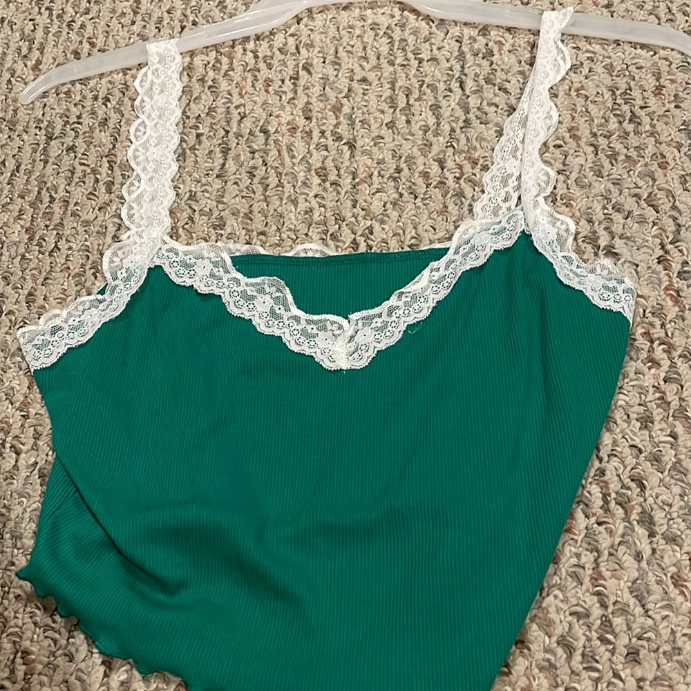Laced tank top
